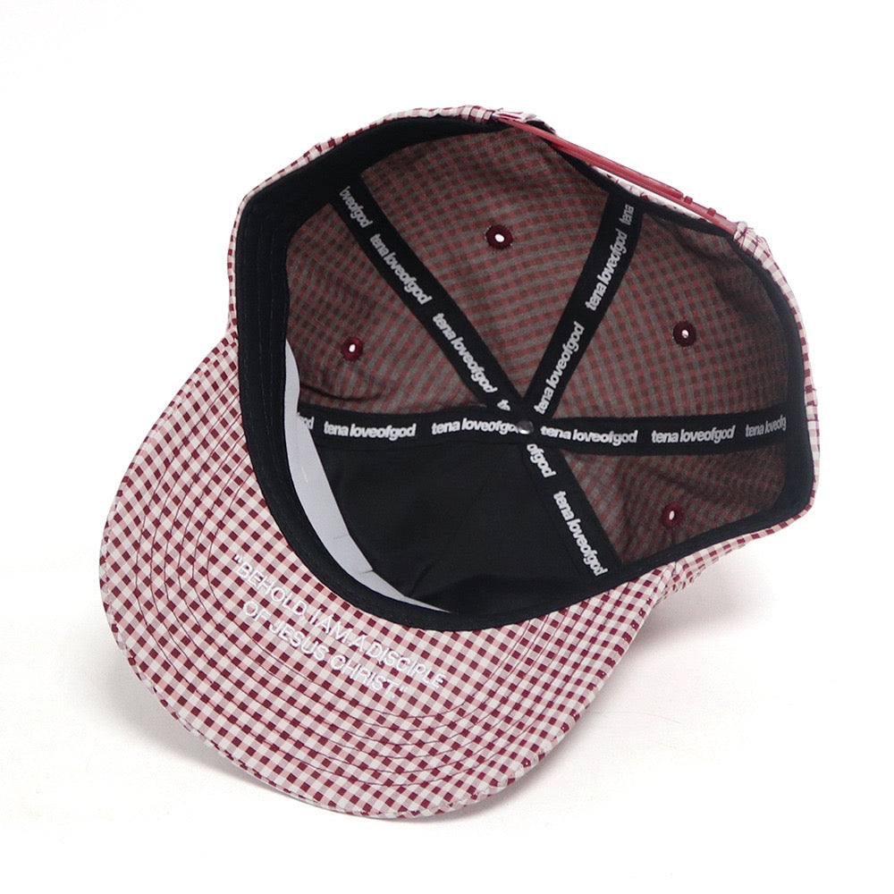 *PRE-ORDER ITEM* JLY UNHAT | RED GINGHAM