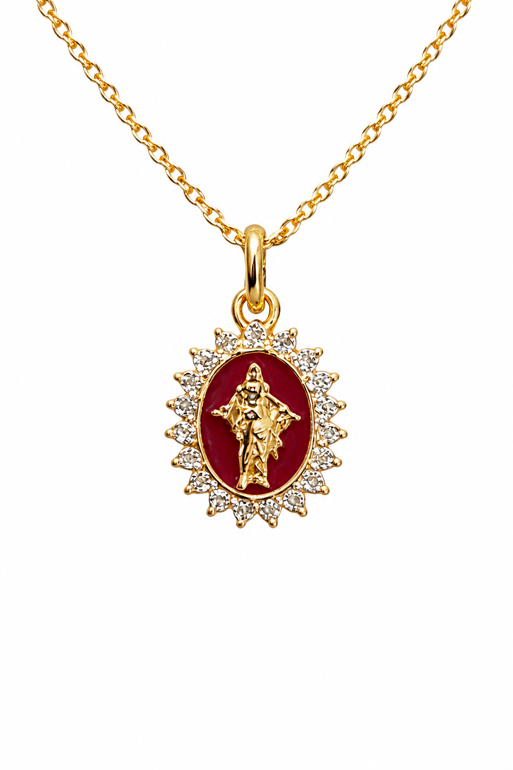 JESUS NECKLACE | BERRY
