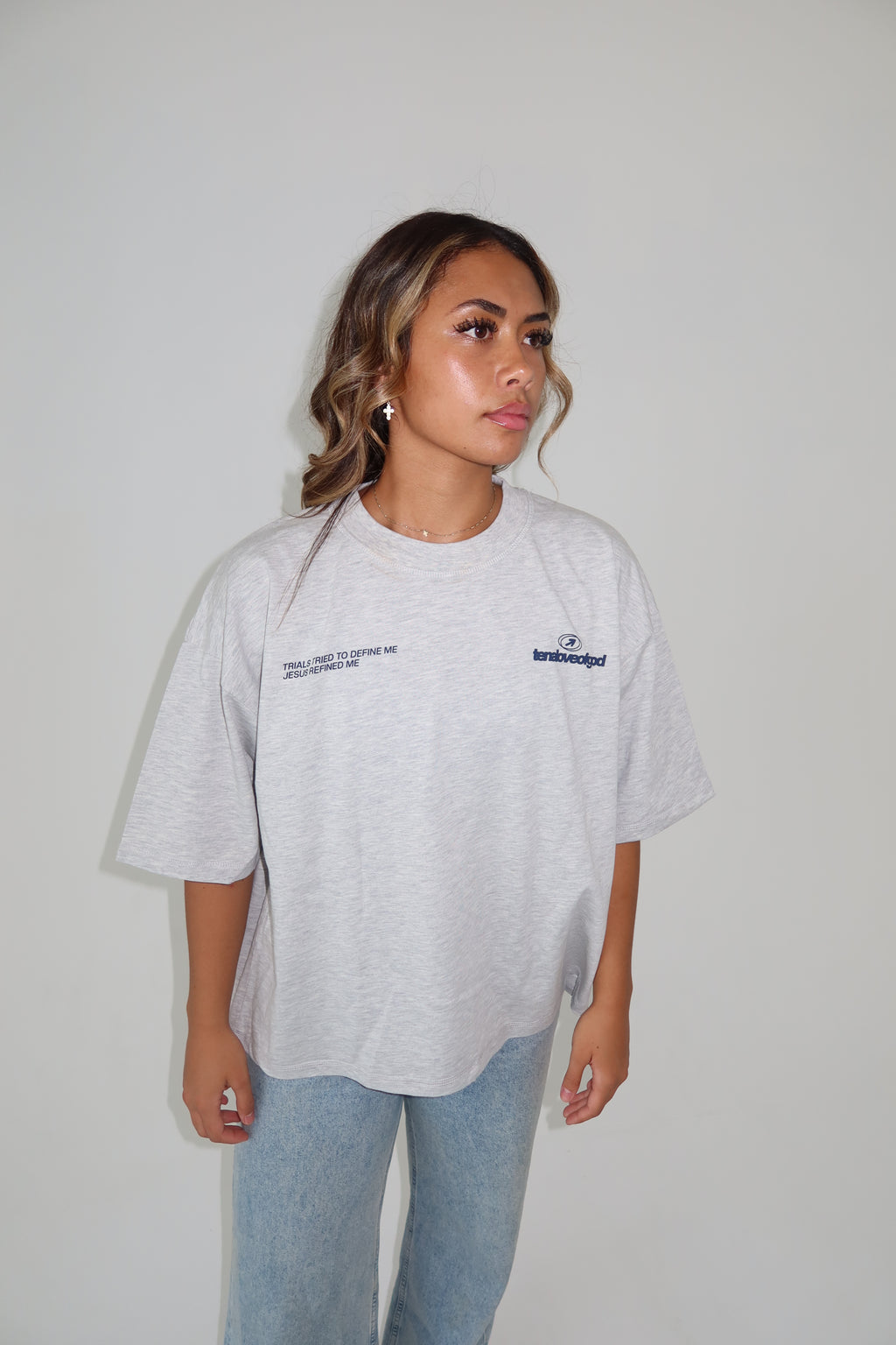 *PRE-ORDER* (9 WEEKS) - GGM CROP TEE | RAIN