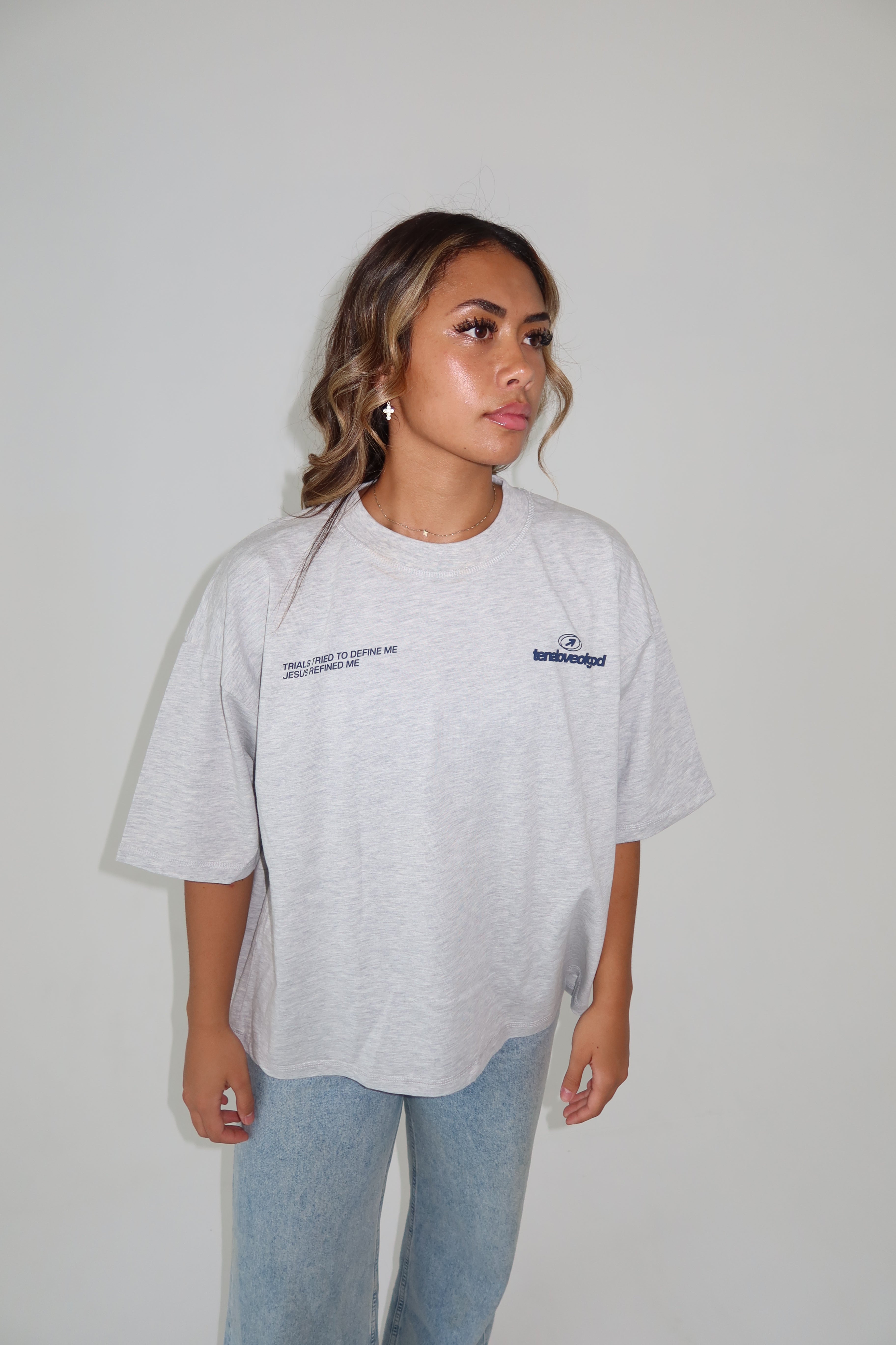 *PRE-ORDER* (9 WEEKS) - GGM CROP TEE | RAIN