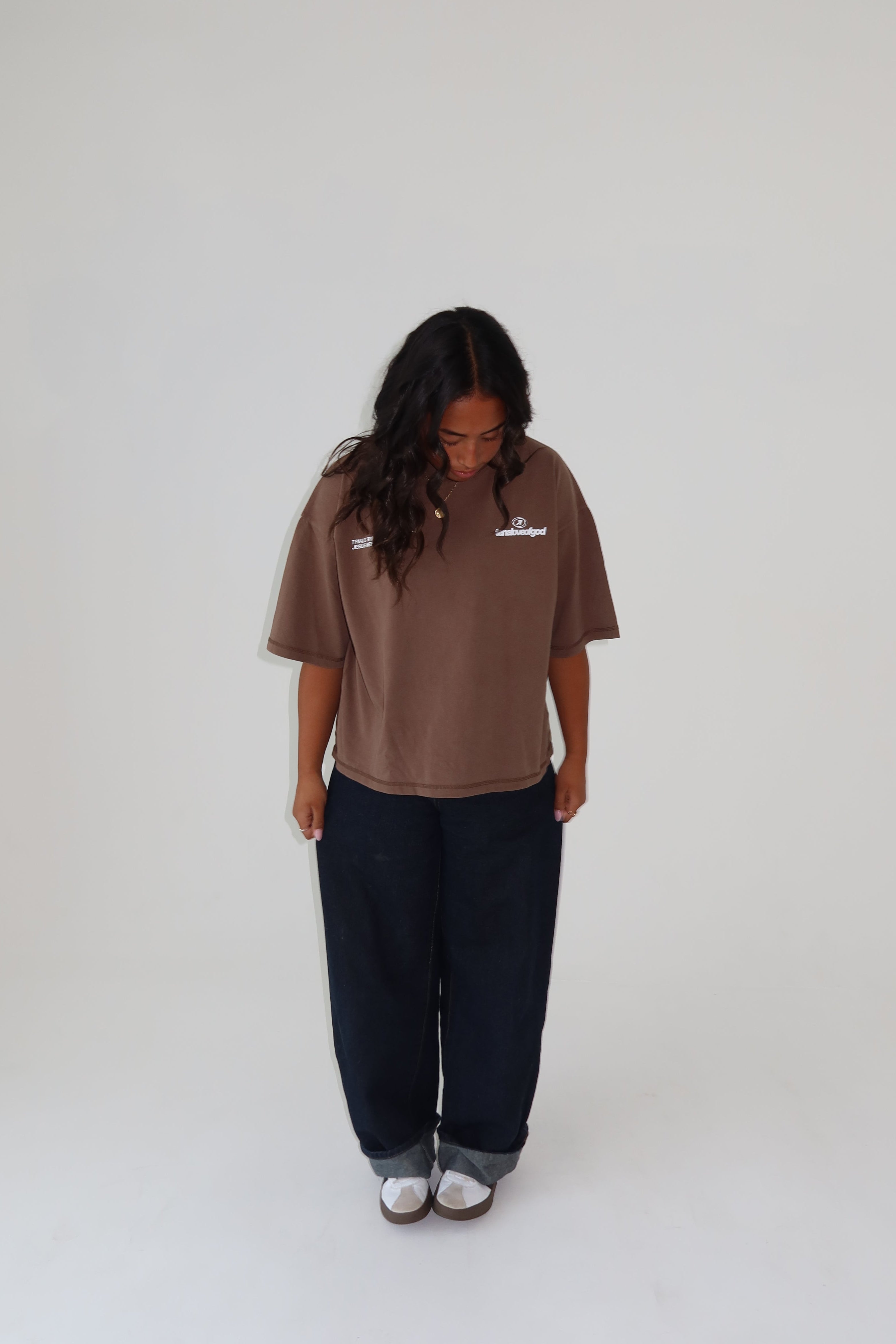 *PRE-ORDER* (9 WEEKS) - GGM CROP TEE | CLAY