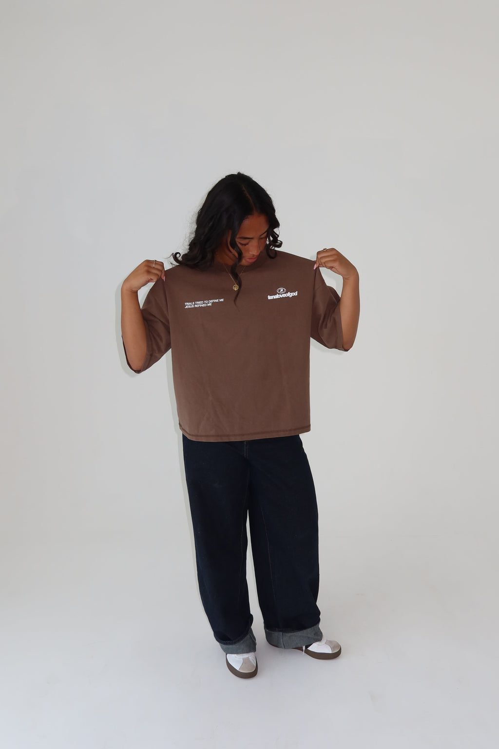 *PRE-ORDER* (9 WEEKS) - GGM CROP TEE | CLAY