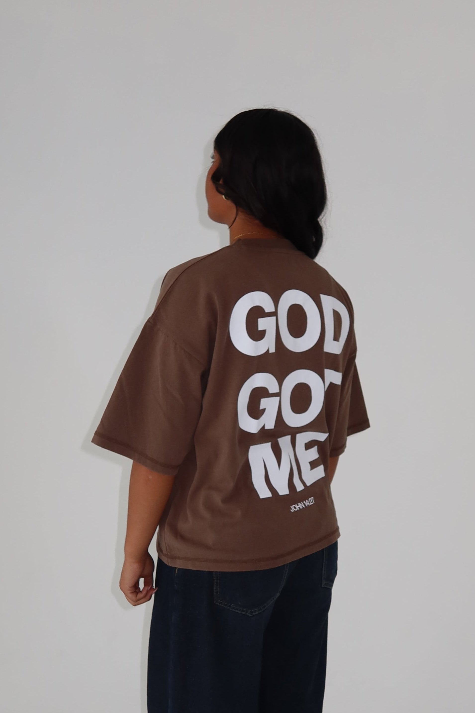 *PRE-ORDER* (9 WEEKS) - GGM CROP TEE | CLAY