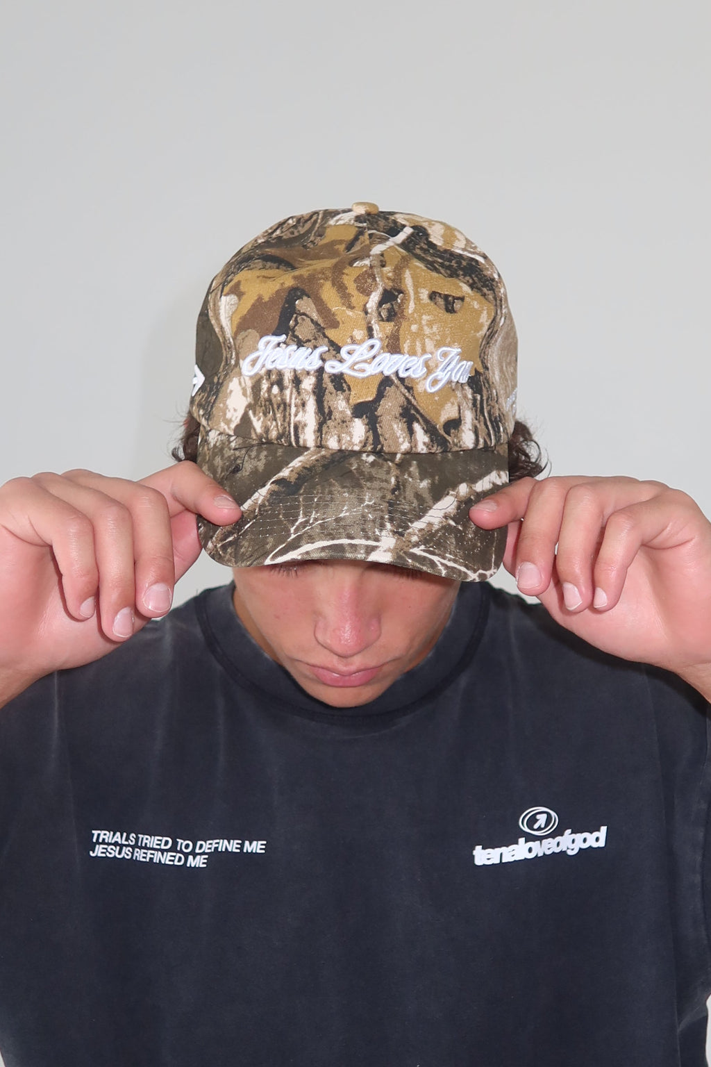 JLY UNSTRUCTURED HAT | CAMO