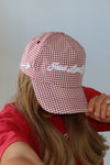 JLY UNHAT | RED GINGHAM