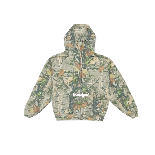 CAMO Zip Hood | 1 of 1